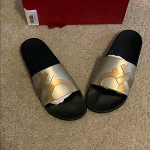 Salvatore Ferragamo Dante men’s slides size 13